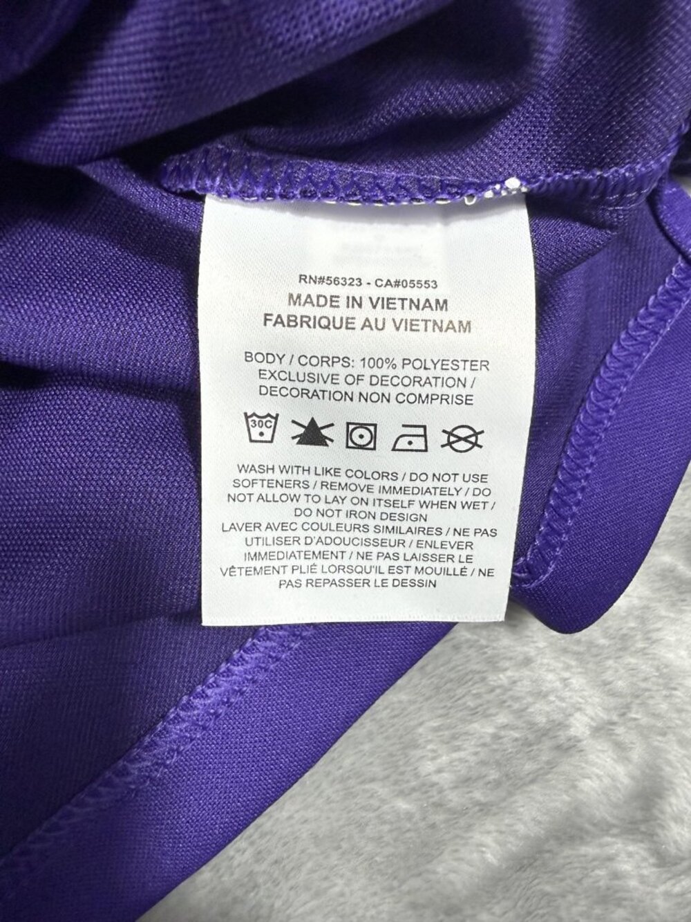 New Nike Dri-FIT Polo Shirt Women's Medium Purple Striped Football FJ9573 546 - Picture 7 of 14
